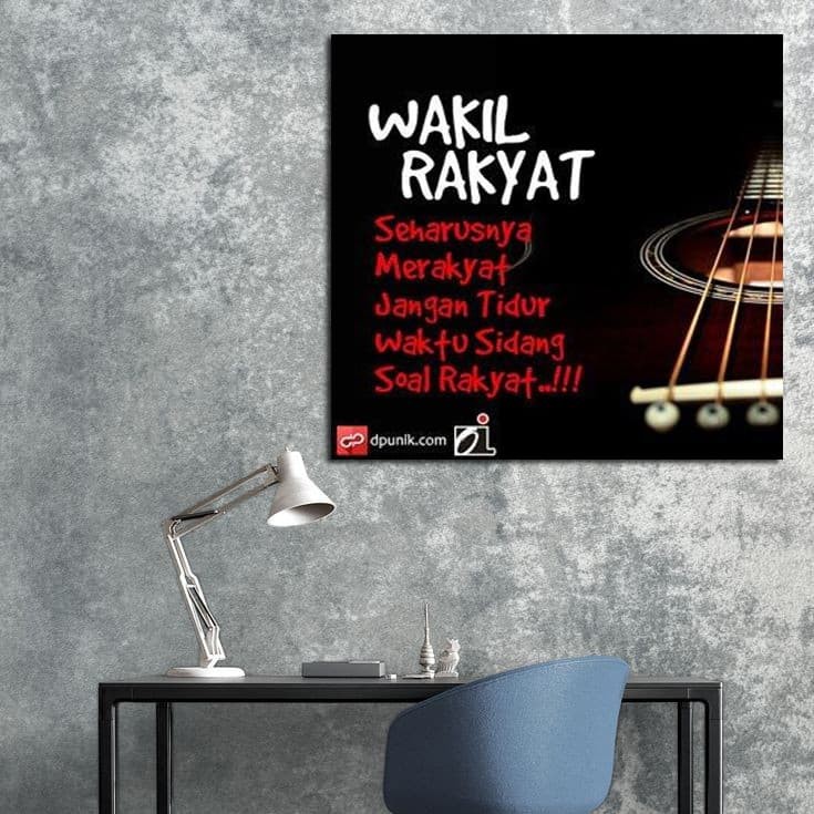Poster Hiasan dinding Walldecor dinding iwan fals oi