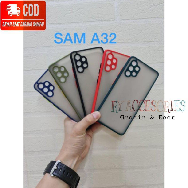 RY - My Choice Samsung A32 4G Case Dove Slim Fuze Macaron bumper aero case samsung A32 4G