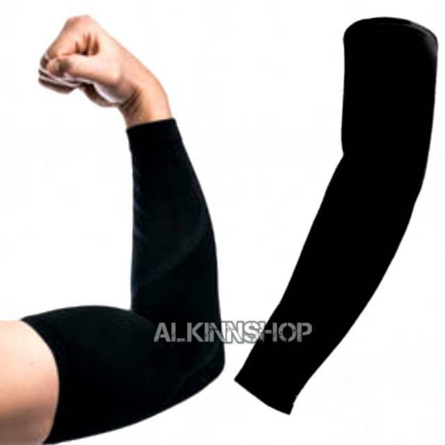 Stoking Stocking Tangan Manset pelindung tangan Seamles Elastis tanpa jahit tengah pria dan wanita