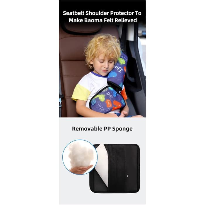 Kids Safety Car Seat Belt | Kid Sabuk Pengaman Segitiga Penahan Mobil Anak