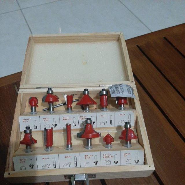 Mata Profil Trimmer Router Trimer Kayu Set