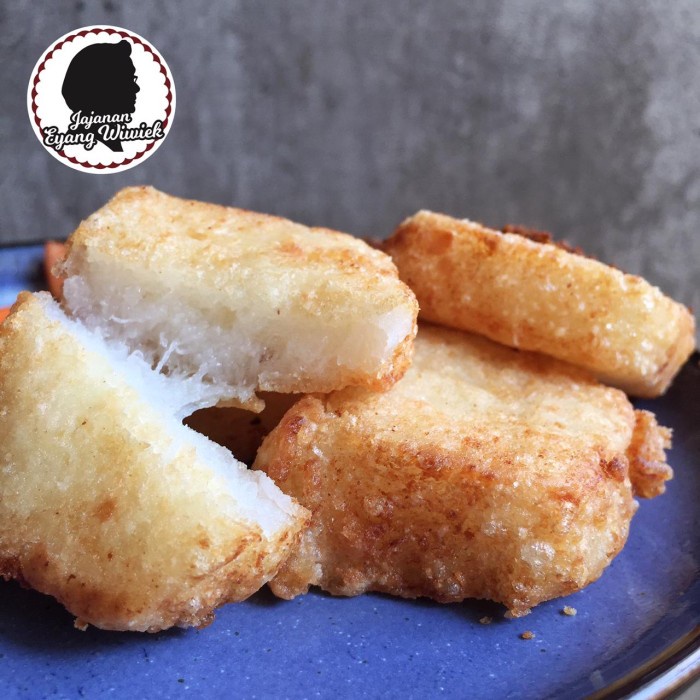

KETAN-BERAS- KETAN ULI JADAH GURIH FROZEN MEREK JAJANAN EYANG WIWIEK UKURAN 200GR - POLOS -BERAS-