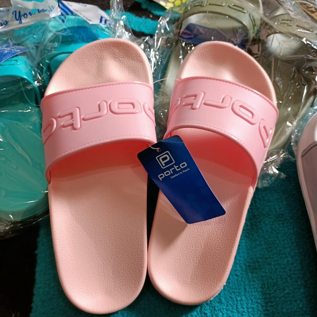 Sandal PORTO PEREMPUAN TERVARU 1023L-3 size 36-40/sandal selop wanita