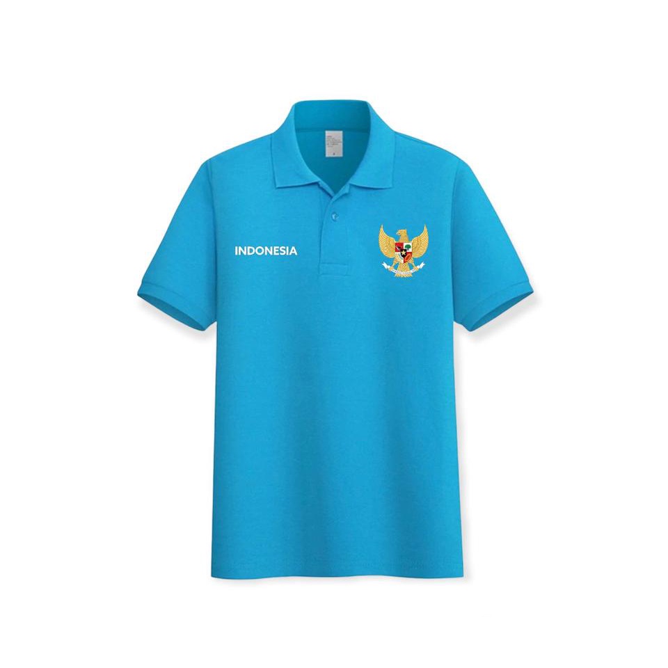 Noveli wear - Kaos kerah pria | kaos polo shirt | kaos polo distro logo Garuda Indonesia