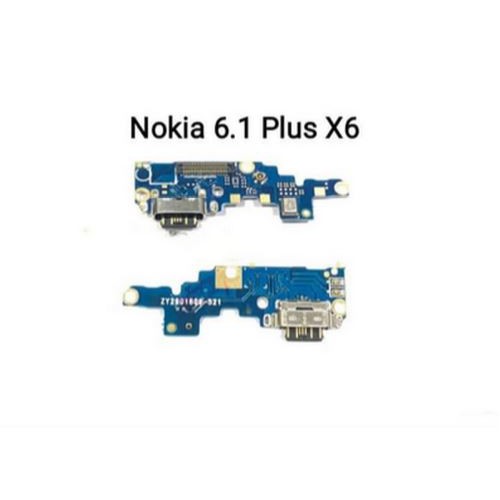 Flexibel Flexible Papan PCB Konektor Charger Con Cas Con Tc Nokia 6.1 Plus X6