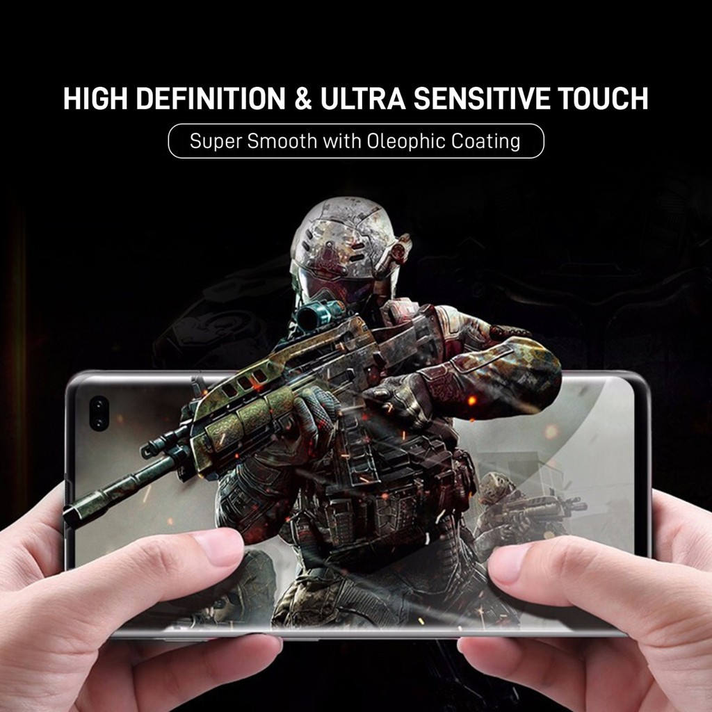 Uneed Hybrid Pro Anti Gores Samsung Galaxy S9 Plus Anti Break Full Screen