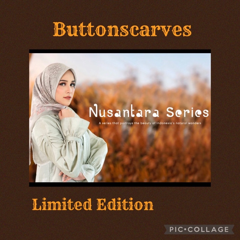 Ready ~ Buttonscarves Nusantara Series