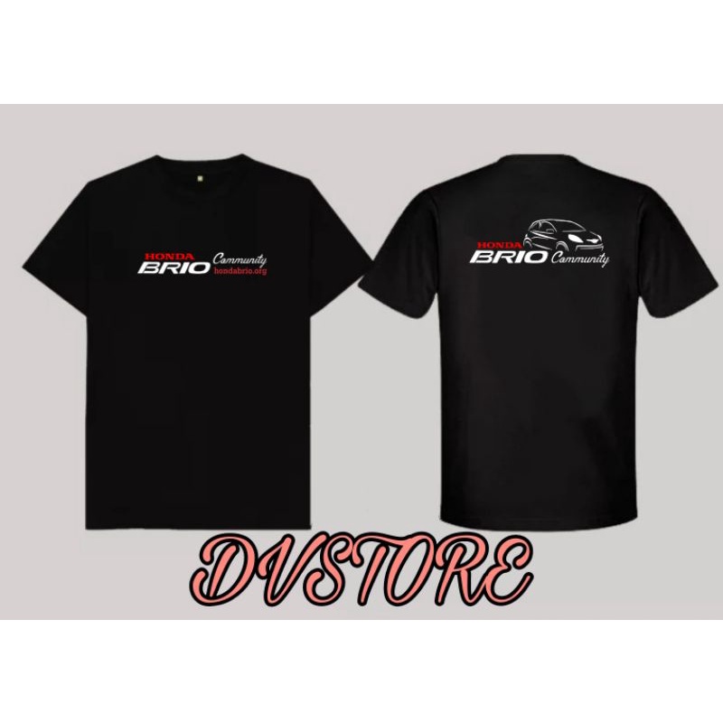 Kaos Honda brio Comuniti//Honda Brio//Kaos Otomotif//Kaos Keren Murah Berkualitas//Kaos Kekinian//Ka
