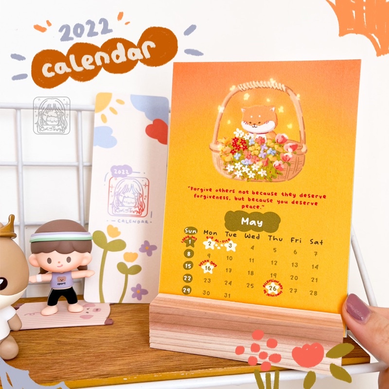 

2022 Artprint Calendar - Aesthetic Calendar