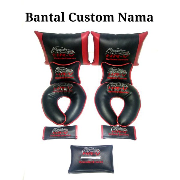 Bantal mobil HRV headrest mobil interior mobil sandaran jok mobil KULIT Sintetis
