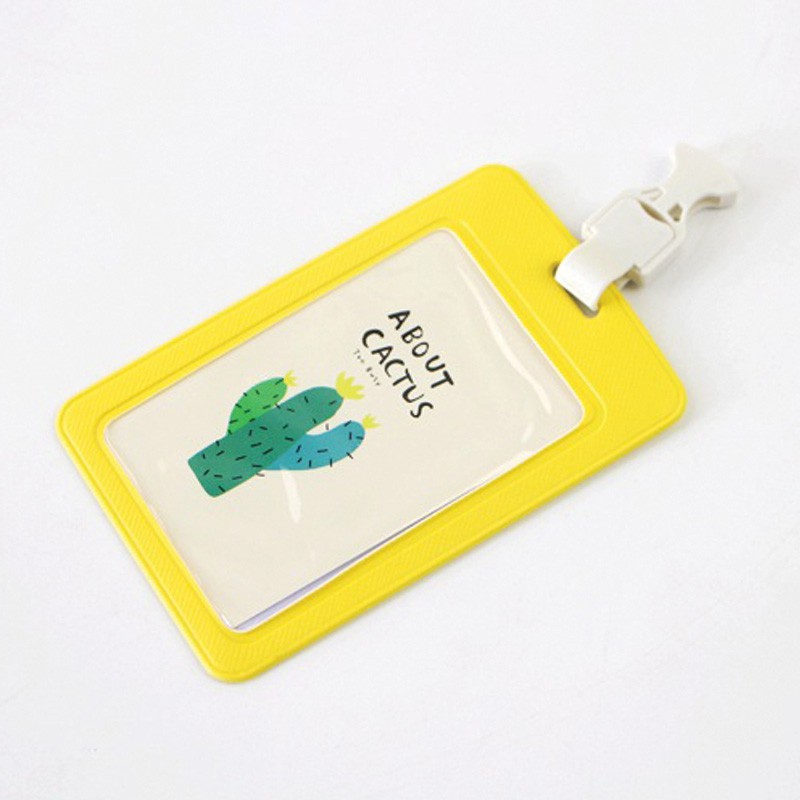 

About Cactus Leather Badge Holder / Tempat Tanda Pengenal