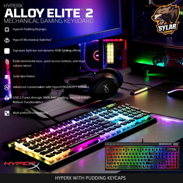 HyperX Alloy Elite 2 RGB Mechanical Gaming Keyboard