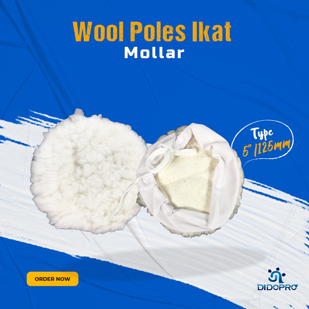 Wol Poles 5 inch Mollar - Wool Polish Bulu