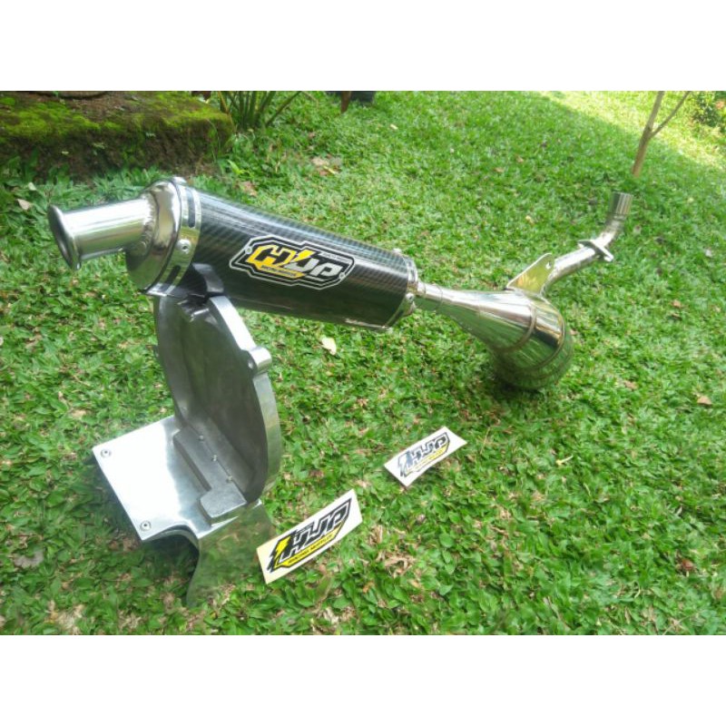 knalpot F1zr  BM Power fullchrome selencer ouval