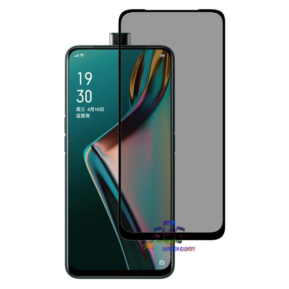 Tempered Glass Oppo K3 / Realme X Full Screen Protector Temper Oppo K3 Full Layar Pelindung Layar