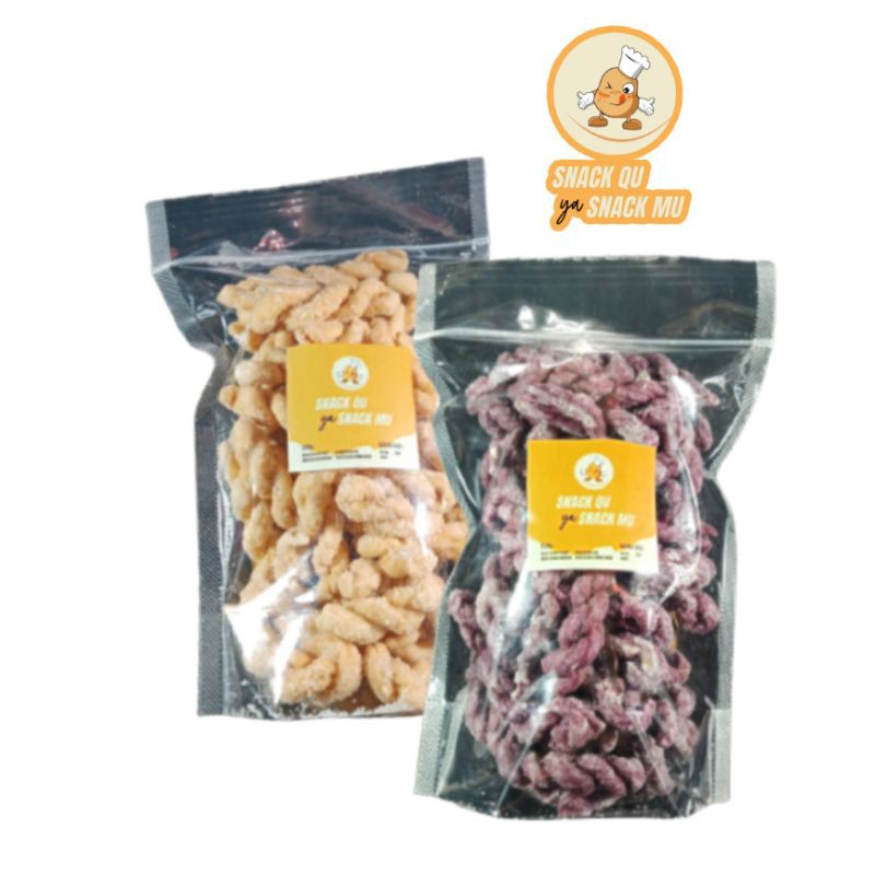 

Kue Tambang 250gram/Untir Untir Manis 250gram/Untir Untir Ubi Ungu Snack Kita