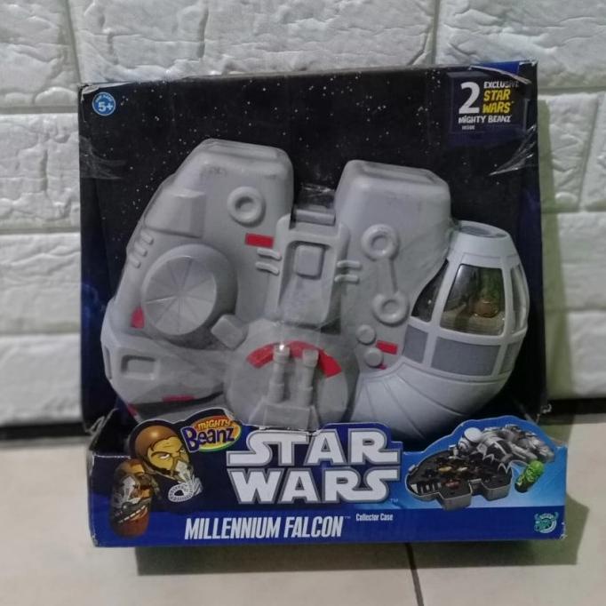 Diskon Mainan Mighty Beanz Holder Star Wars Milenium Falcon Original