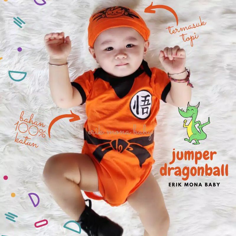 Jumper Bayi Karakter Dragonball / Jumper Dragonball