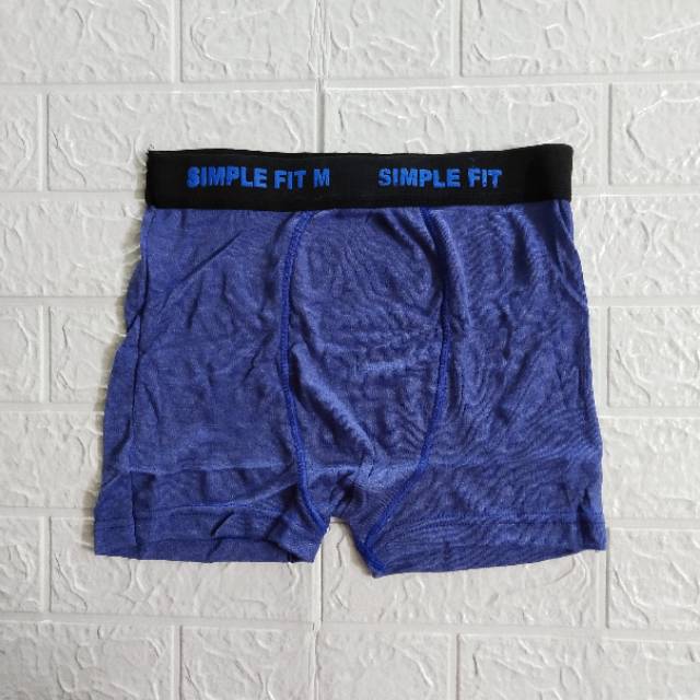 Daleman boxer CD pria spandex adem L XL murah santai / harian cowok / laki