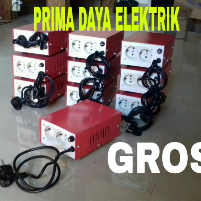 Prima Daya Elektrik Penambah Daya Listrik 2 Kali Lipat Secara Otomatis Shopee Indonesia
