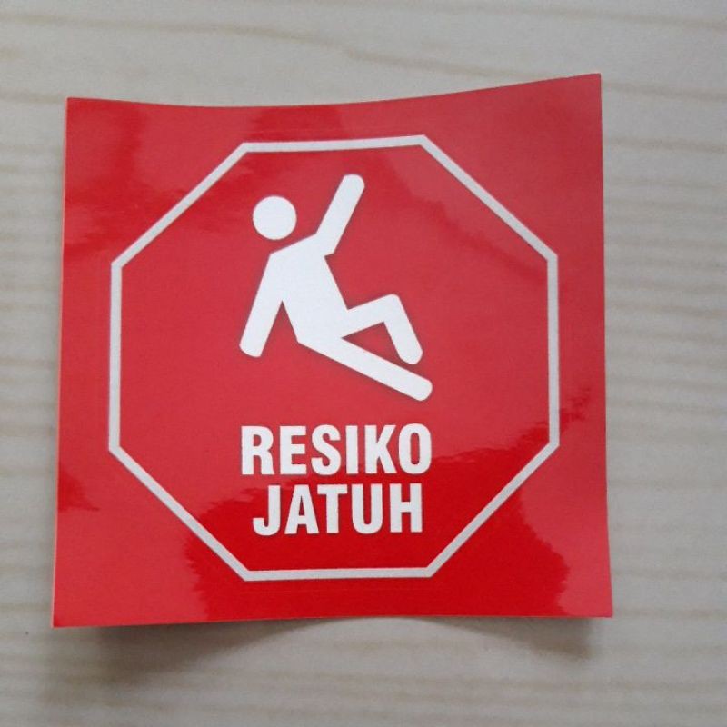 

Stiker Resiko Jatuh