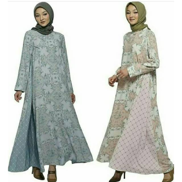 Lingling dress Ria Miranda baby blue size M