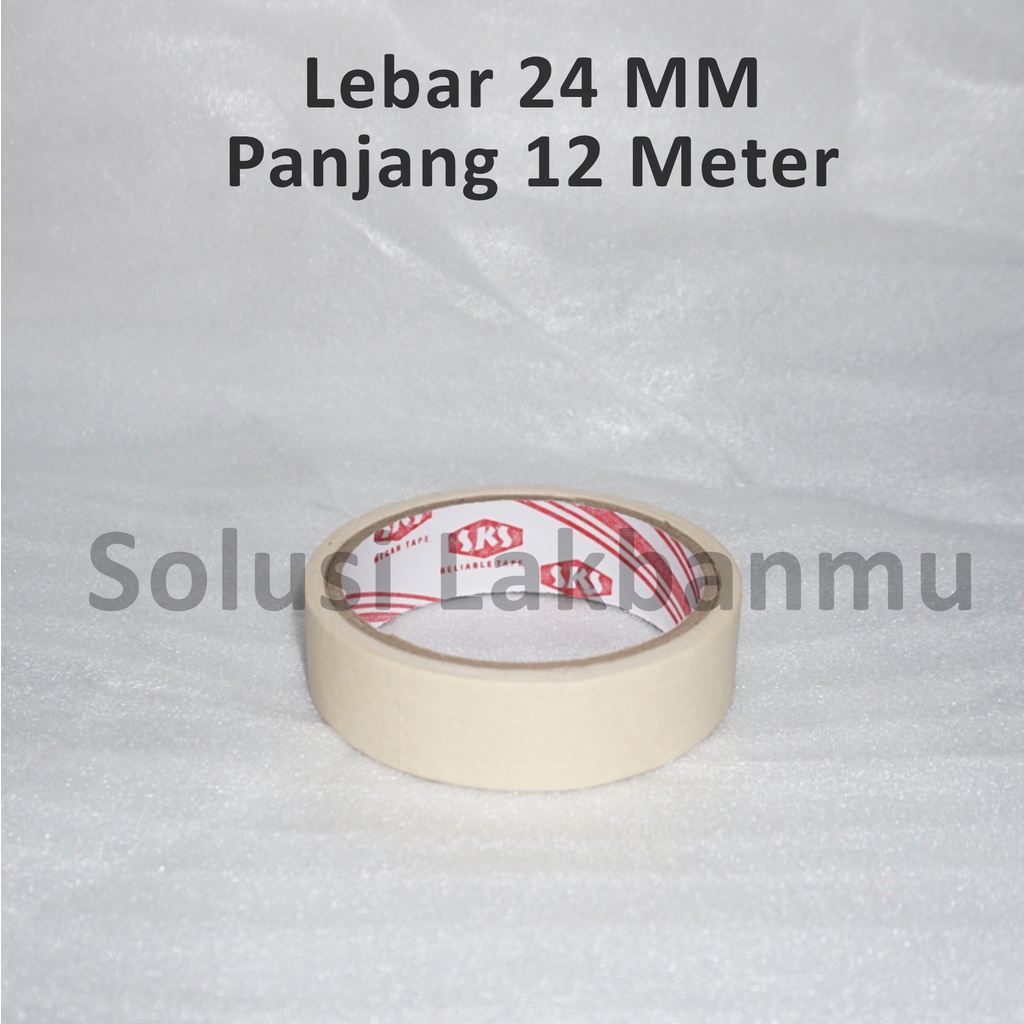 

Lakban Kertas / Masking Tape 1 inch
