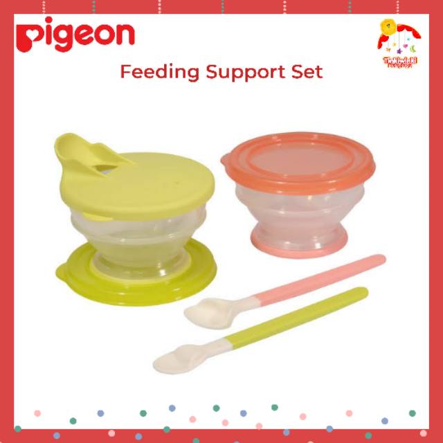 Pigeon Feeding Support Set