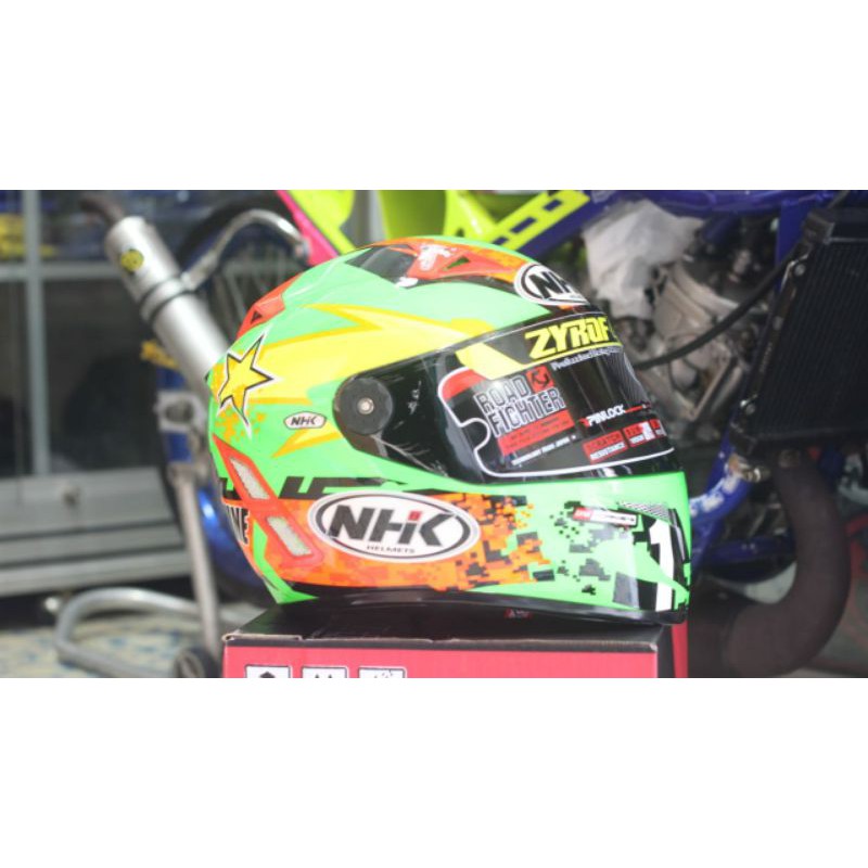 HELM FULL FACE NHK TERMINATOR TT D-RING