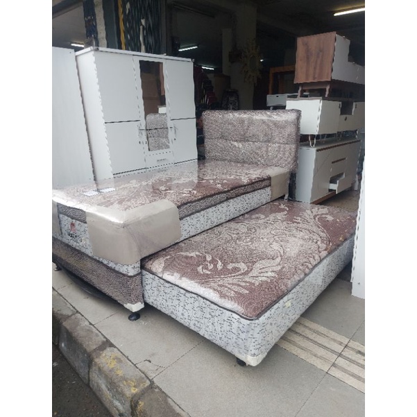 Springbed Sorong 2in1 Termurah Maggio Plushtop //  kasur sorong //free ongkir cilegon & serang kota
