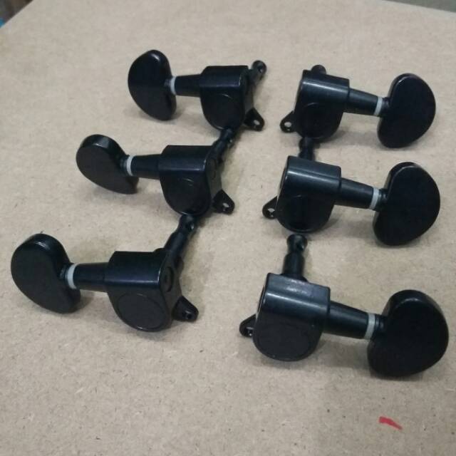 Dryer Groover Warna Hitam untuk Gitar 1 Set Murah