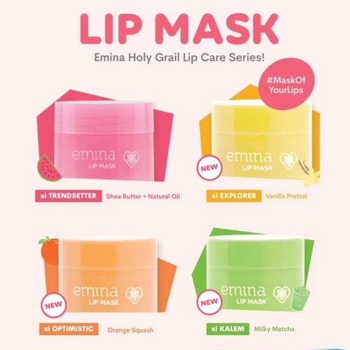 Emina Lip Mask - Pelembab Bibir/Mask Bibir