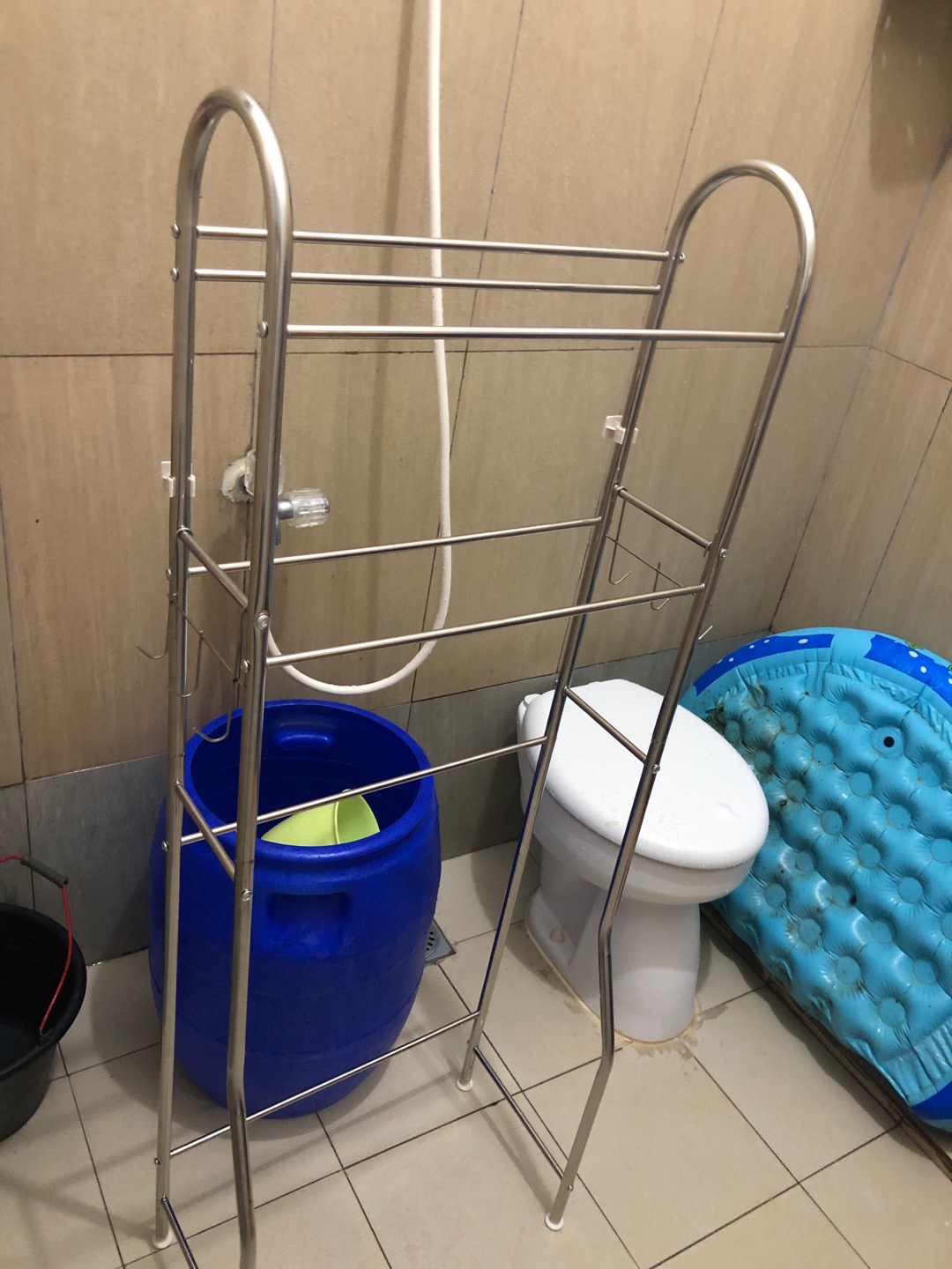 Lemari Kamar Mandi Rak Toilet Shampoo Sabun Tissue Alat2 Kamar Mandi Tahan Air