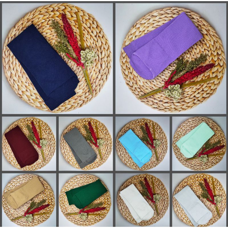 Kaos Kaki Muslim / Kaos Kaki Wudhu / Koskaki Wudhu Soka / Kaos Kaki Wudhu / Kaos Kaki Wudhu Soka-Mix Campur