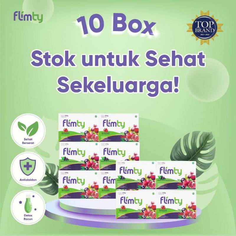 10 box Flimty Fiber | Original | Diet | Fiber drink