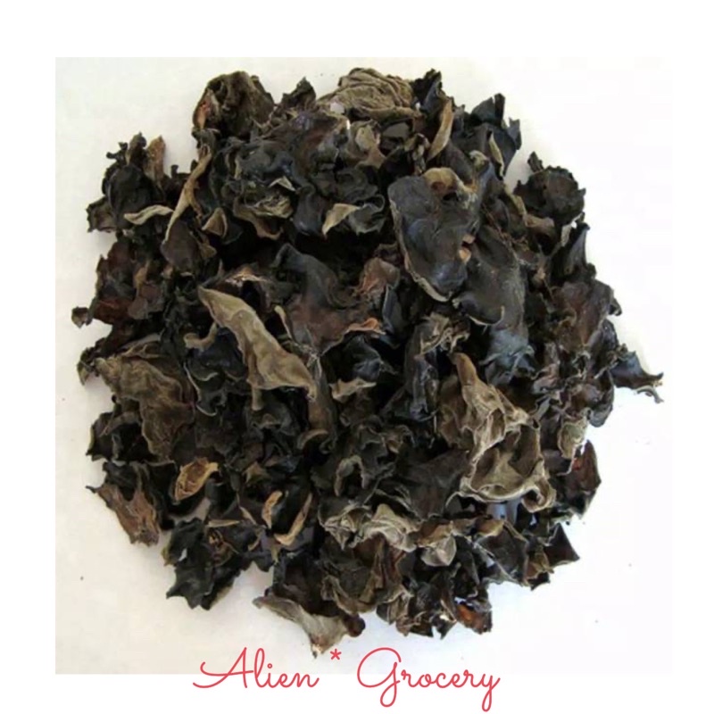 Black Fungus Jamur Kuping Bokni Hitam Grade A+ 45-50gr