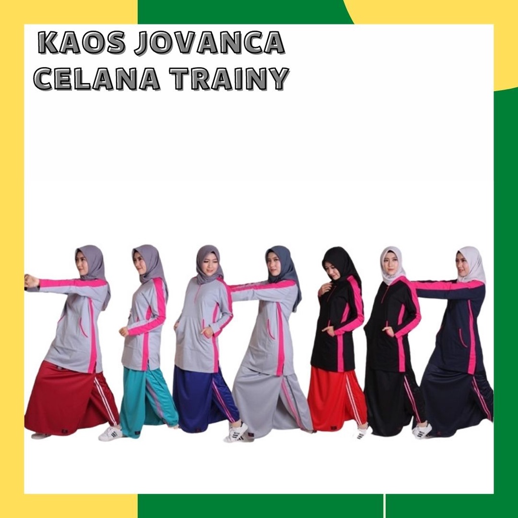 ROCELLA ROK CELANA TRAINY, ROK OLAHRAGA, CELANA TRAINING ROK CELANA MUSLIMAH, CELANA OLAHRAGA WANITA