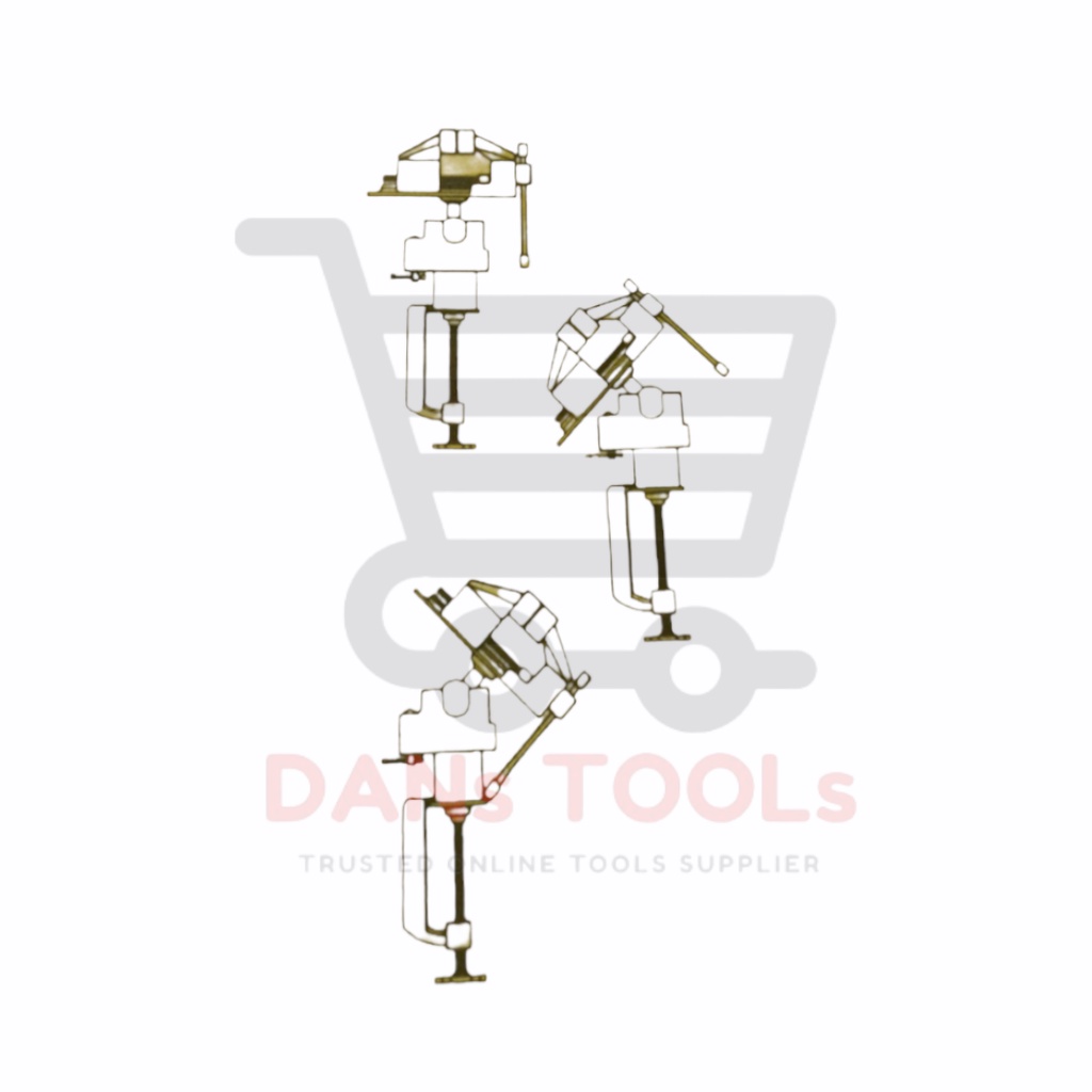 Catok meja/Catok mini/Hobby Bench vise multi angle selllery 3inch