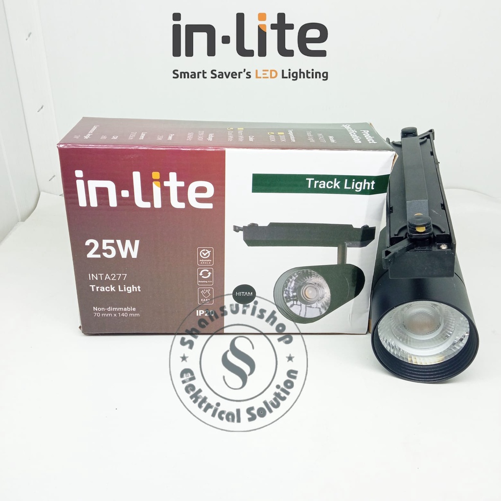 IN-LITE INTA277 LAMPU SOROT LED TRACK LIGHT 25 WATT