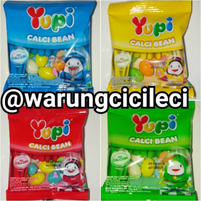 

YUPI CALCI BEAN 14,4g