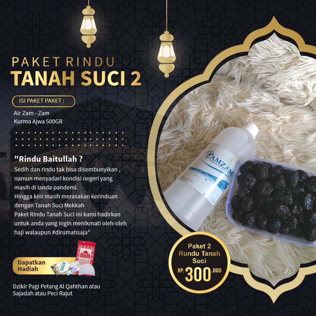 

Paket Rindu Tanah Suci 2