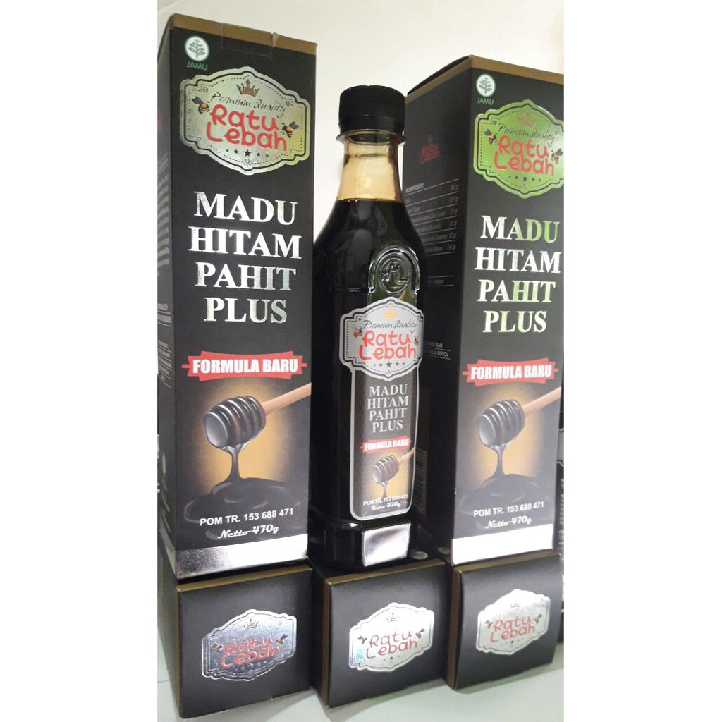

Madu Hitam Pahit Propolis Ratu Lebah original