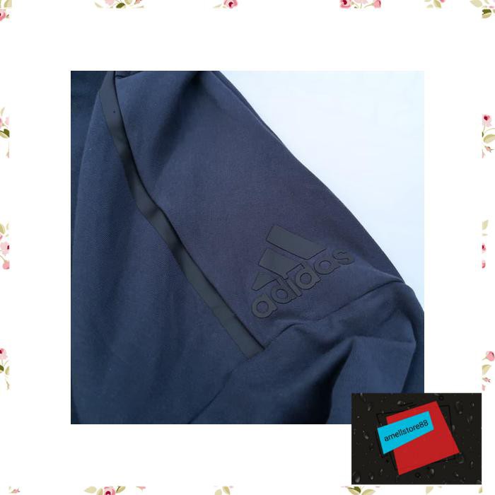 Jaket Pria parasut parka gunung ADIDAS ZNE HOODIE 3.0 FAST RELEASE DARK GREY ABU TUA PREMIUM IU98