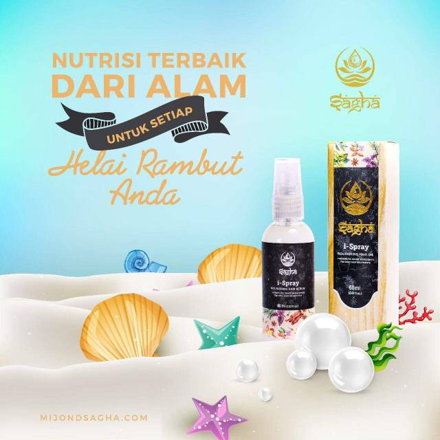 Sagha i-Spray/Serum Rambut Sagha