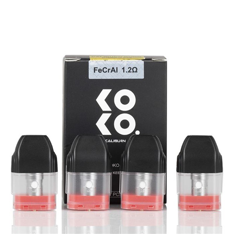 Catridge Uwell Caliburn Koko Catridge / Kuy Pod / Kuy Pods / Coil Vape(isi 4 pcs)