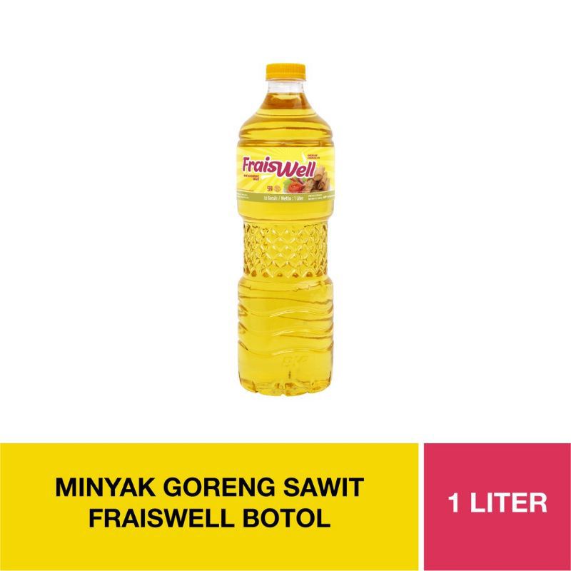 

Minyak Goreng Fraiswell 1 liter botol