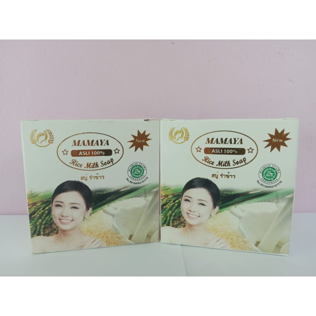 SABUN BERAS MAMAYA / MAMAYA PREMIUM RICE MILK SOAP