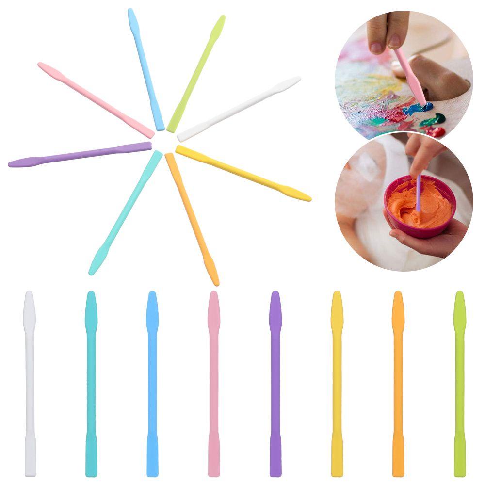 R-FLOWER Silicone Stir Stick DIY Beads Beauty Stick Epoxy Resin Adjusting Rod Alat Kecantikan Modulasi Warna