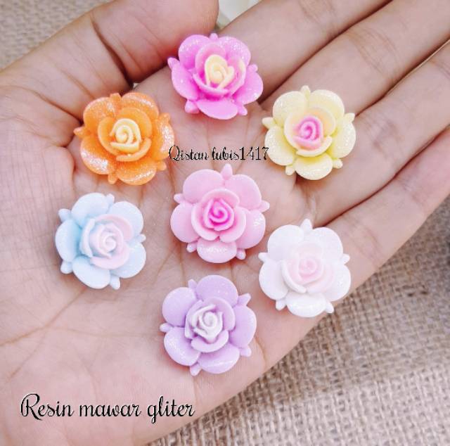 30pcs dan 12pcs clay glitter