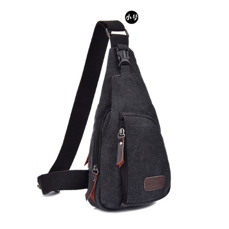 Tas Slempang Pria Import Kanvas Militer